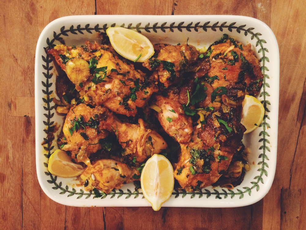 CURRIED ROAST CHICKEN PARTS Bonberi