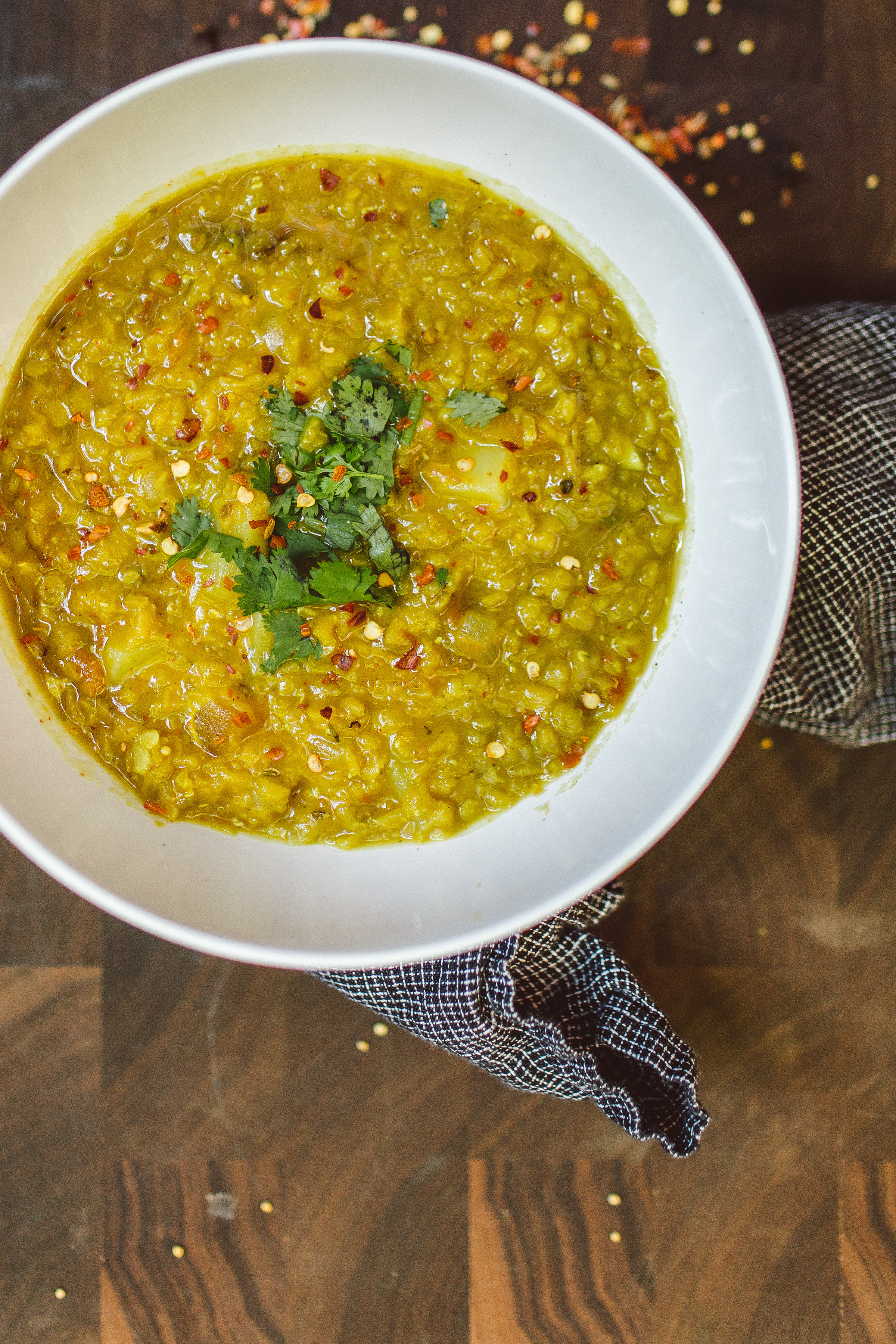 AYURVEDIC RED LENTIL SOUP Bonberi