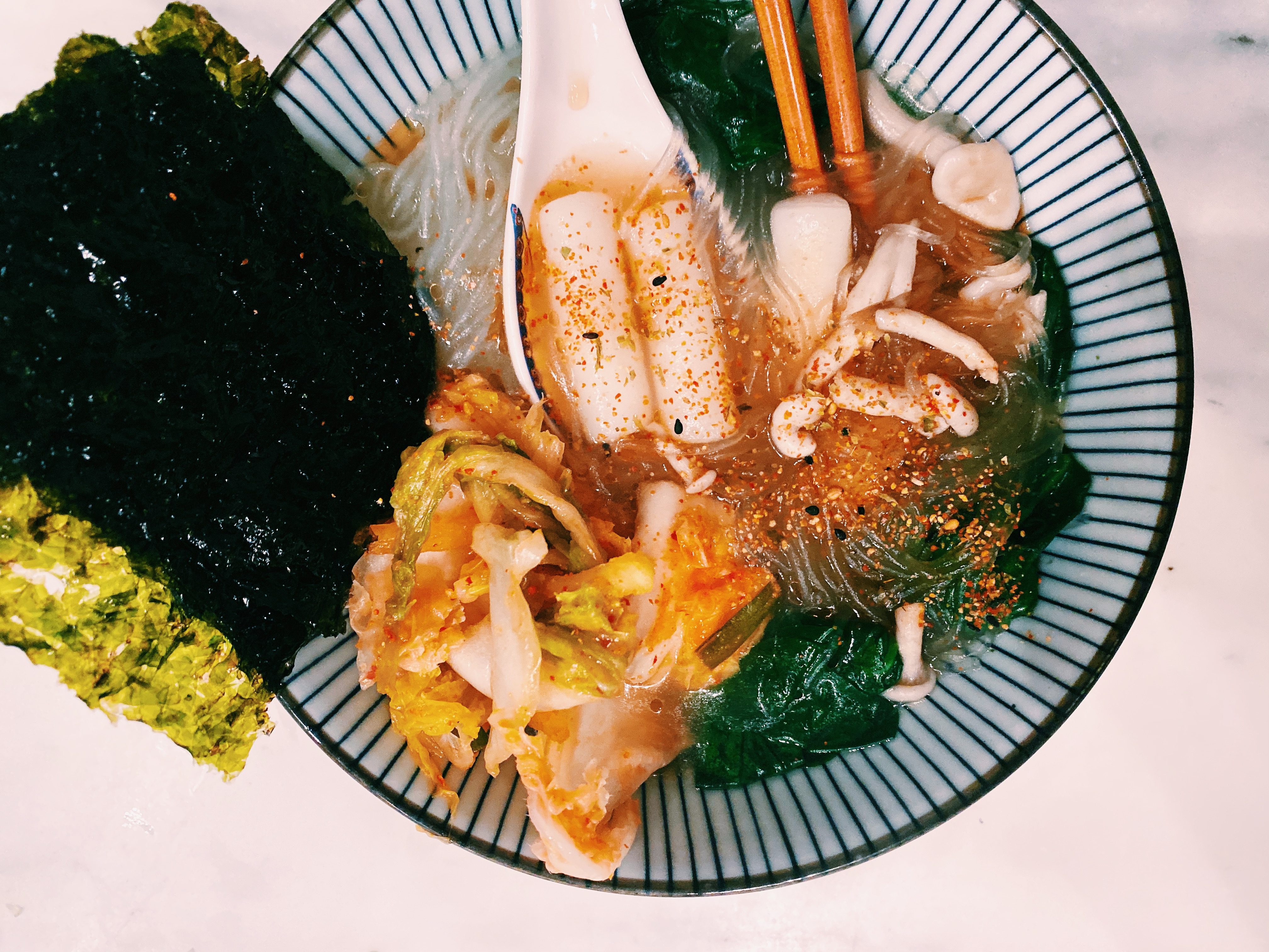 KOREAN RICE CAKE SOUP - Bonberi