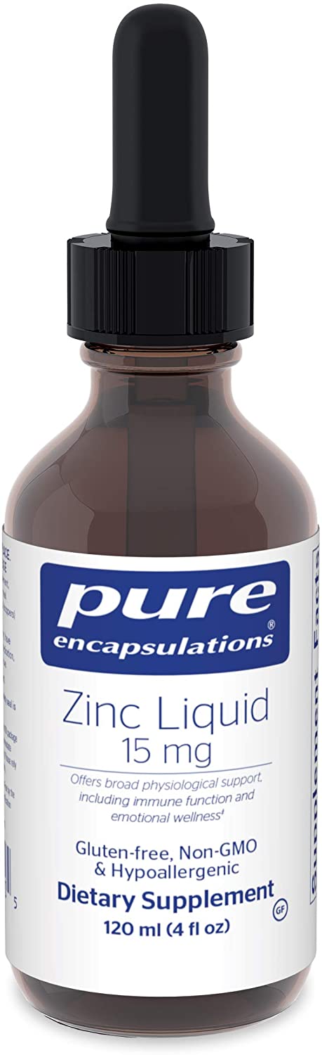 pure encapsulations liquid zinc