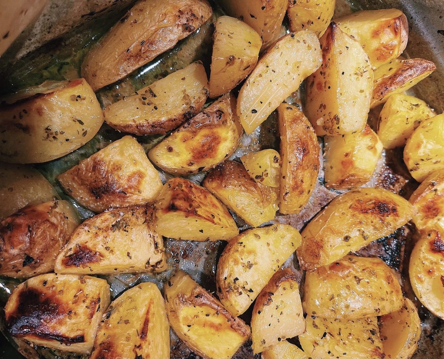 Lemony Oregano Potato Wedges Bonberi