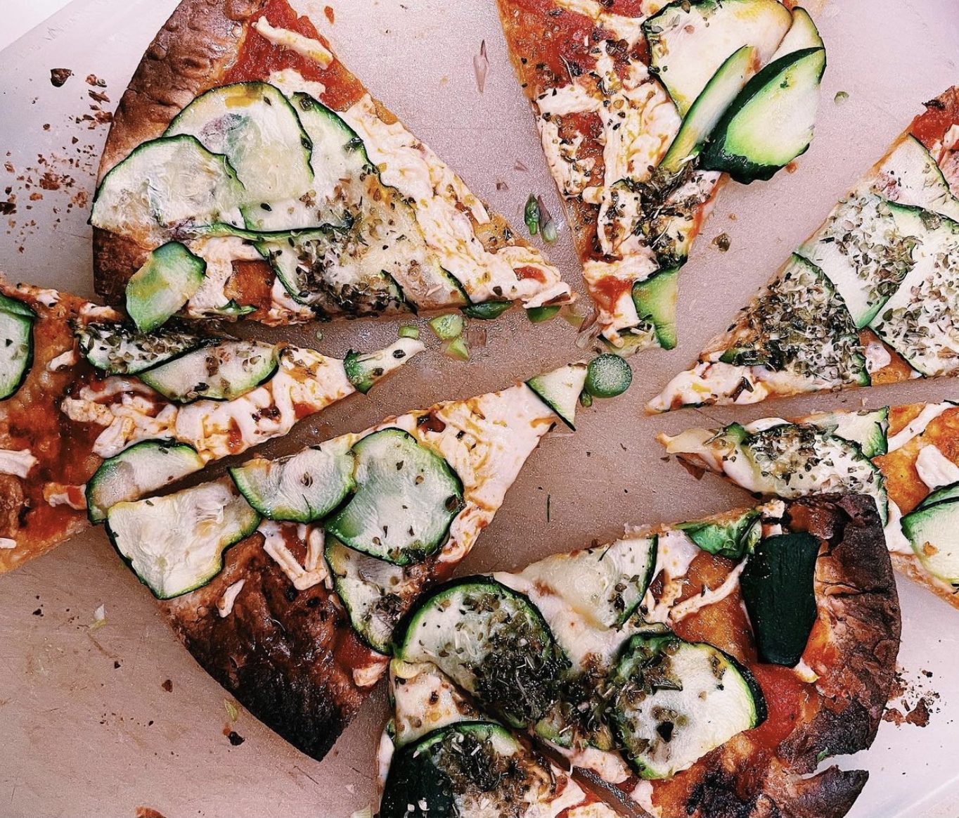 Ten Minute Toaster Oven Thin Crust Pizza Bonberi